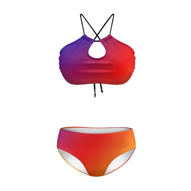 Two Piece Set Bikinis For Beach Swimming Pool