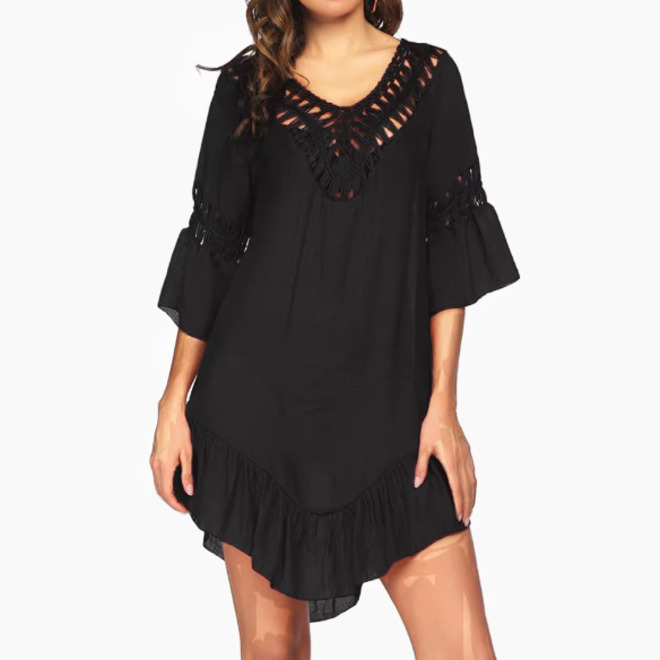 Summer Women Beach Bikini Swimsuit Crochet Cover Up