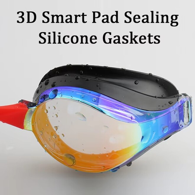 Professional Racing High Definition Waterproof Anti Fog Swimming Goggles