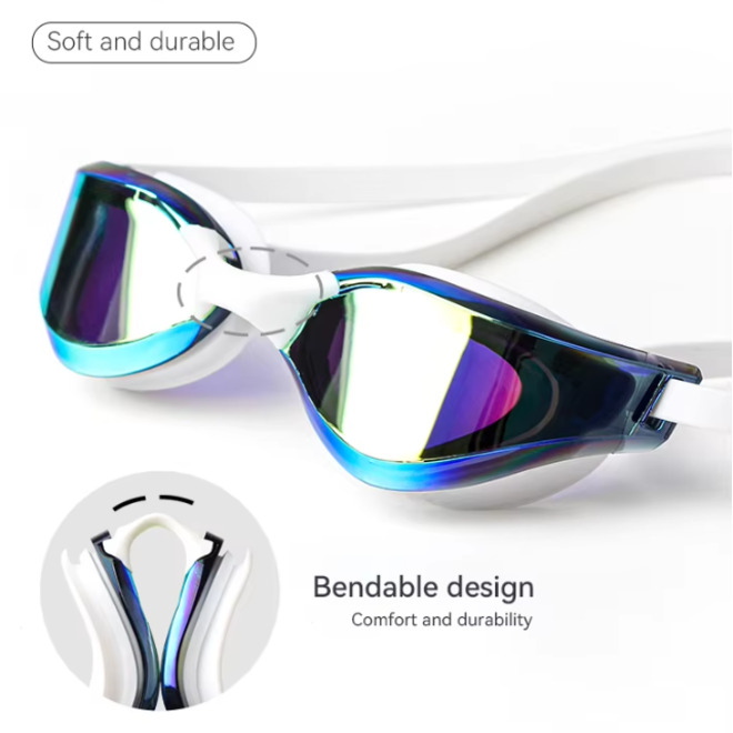 Colorful Advanced High Definition Swim Goggles For Adult