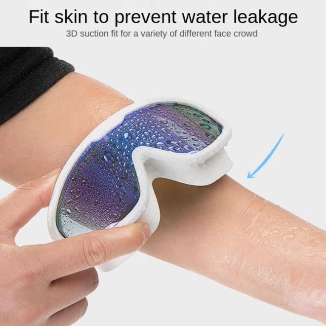 Adjustables Waterproof UV Resistant Sports Anti Fog PC Lenses Swimming Goggle