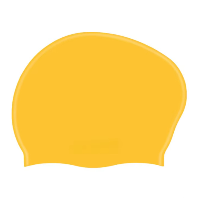 Silicone High Elasticity Swimming Cap For Long Hair Women