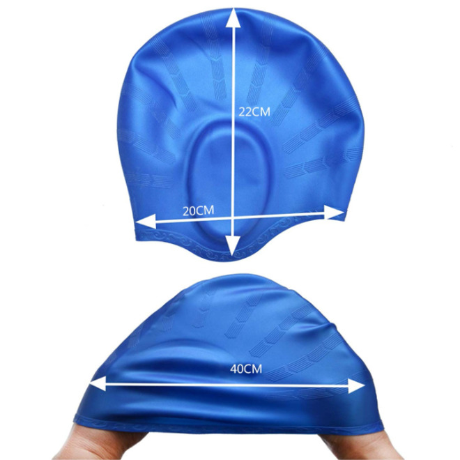 Waterproof Silicone Leak Proof Ear Protection Swimming Cap