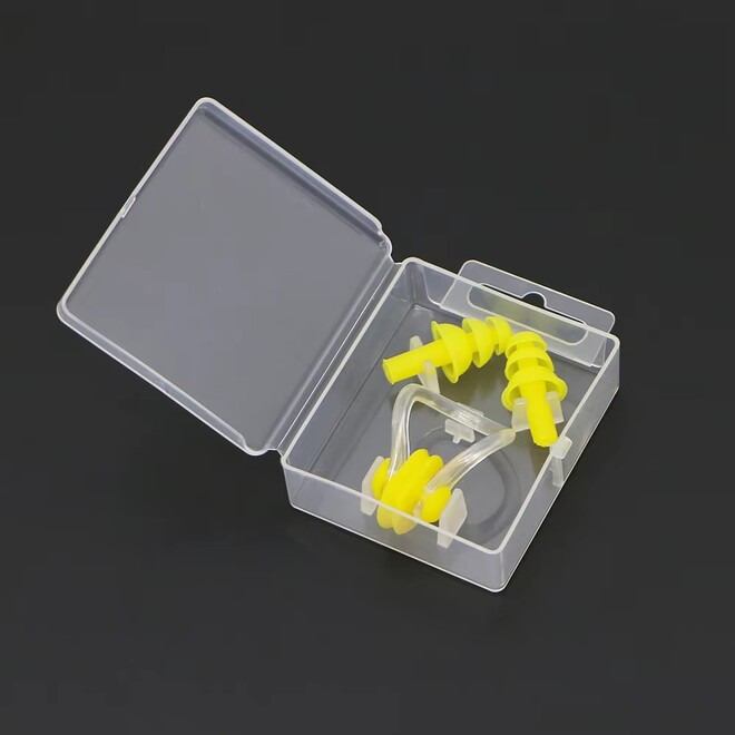 Silicone Nose Clips Waterproof Swimming Nose Plugs Earplugs