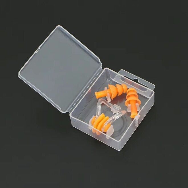 Silicone Nose Clips Waterproof Swimming Nose Plugs Earplugs