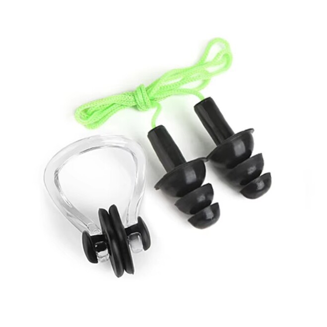 Wholesale 6 Pcs of Soft Silicone Nose Clips And Earplugs for Swimming