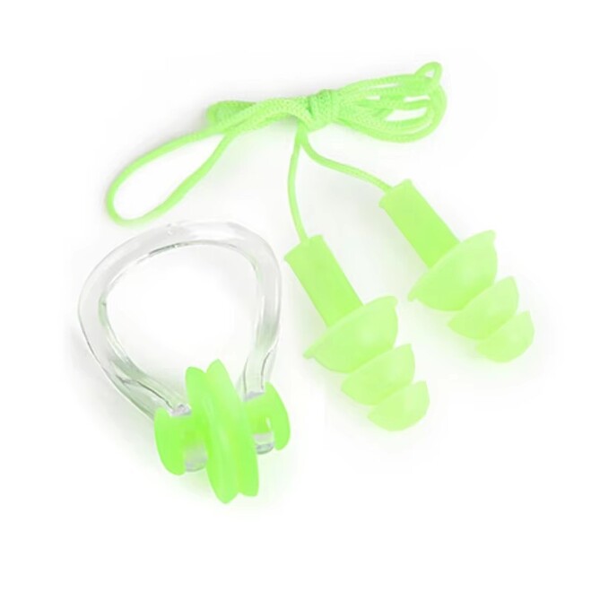Wholesale 6 Pcs of Soft Silicone Nose Clips And Earplugs for Swimming