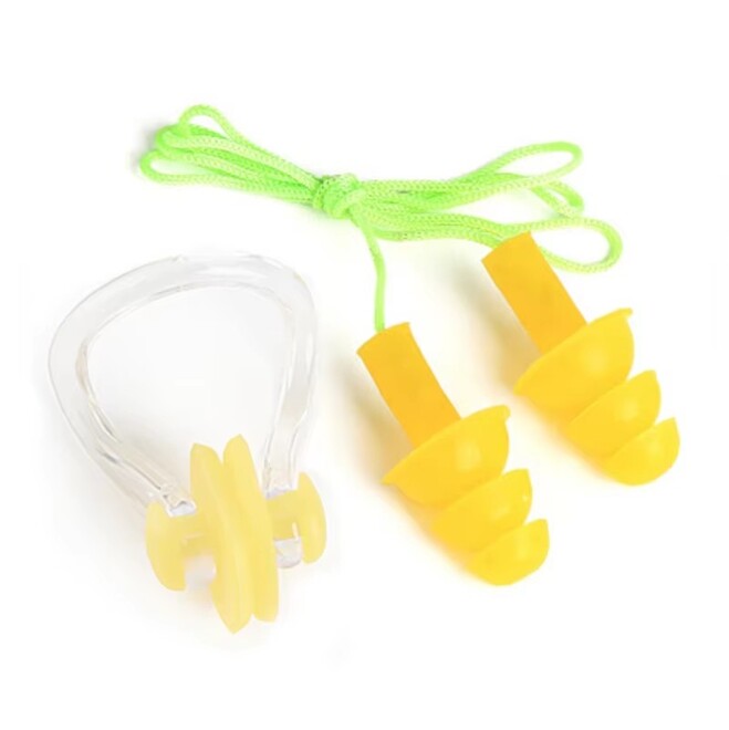 Wholesale 6 Pcs of Soft Silicone Nose Clips And Earplugs for Swimming