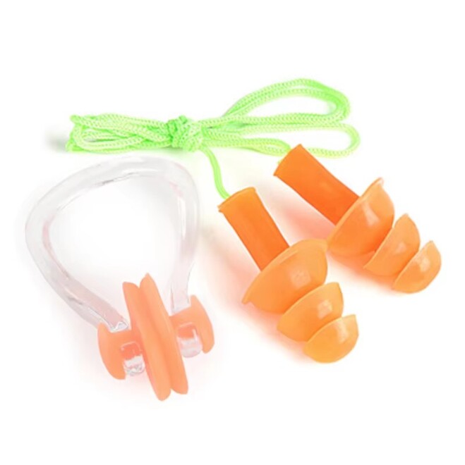 Wholesale 6 Pcs of Soft Silicone Nose Clips And Earplugs for Swimming