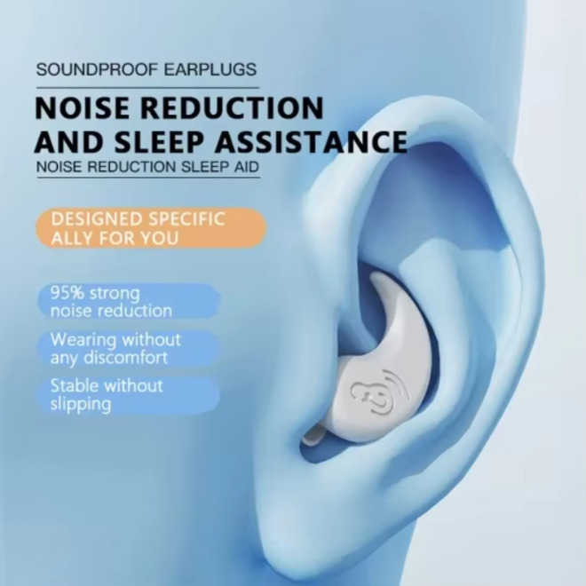 Anti Noise Silicone Waterproof Swimming Ear Plugs