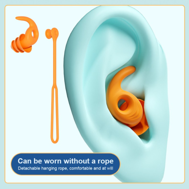Anti Loss Swimming Earplugs