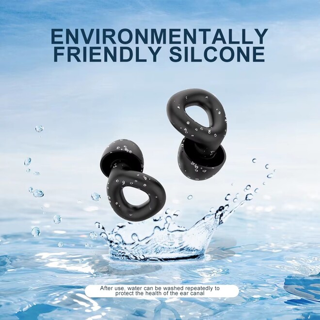 High Quality Reusable Silicone Ear Plugs
